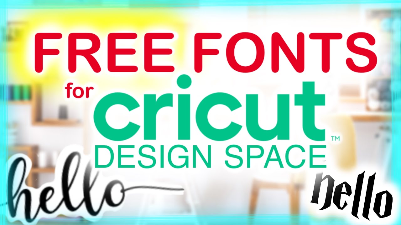 How to download fonts into cricut design space on mac